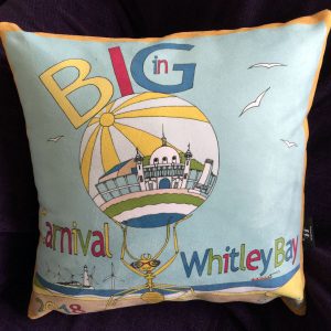 Whitley Bay Carnival 2018 Cushion