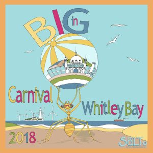 Whitley Bay Carnival Cushion